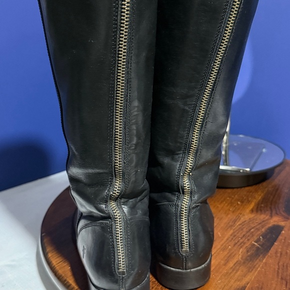 Frye Melissa Stud Back Zip Knee High Boots - Picture 4 of 5